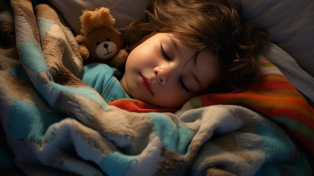 choosing the right blanket for a child's sleep