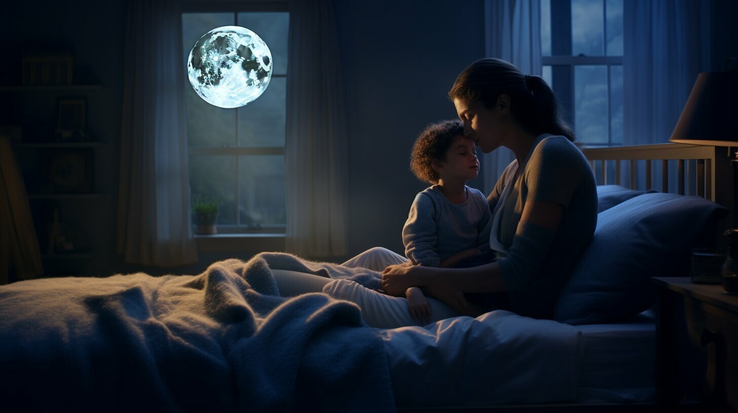 how to wake a child from a deep sleep