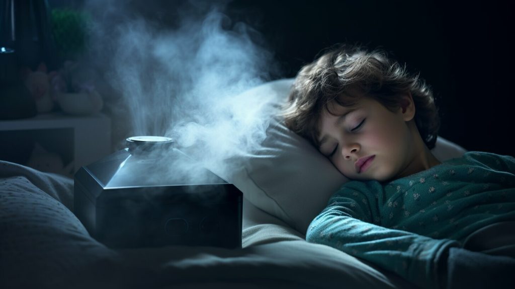 sleep hygiene for children with a cold