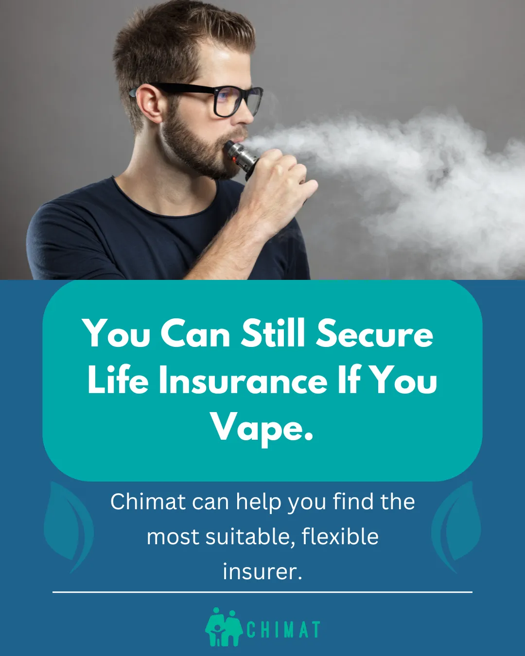 Chimat e cigarette life insurance brokers