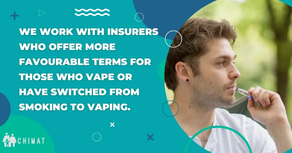 life insurance for vapers