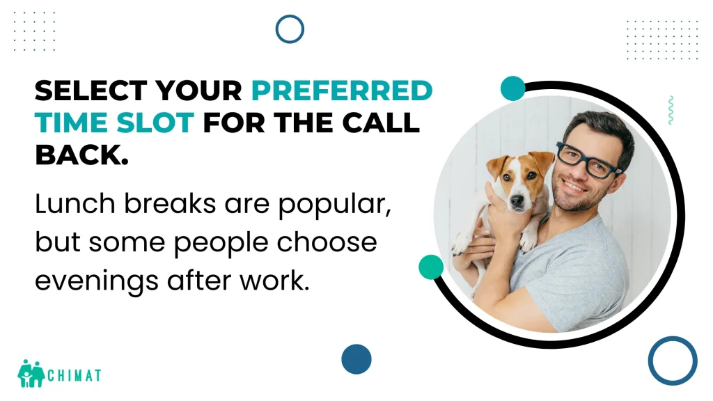 Best time for a life insurance quote call back